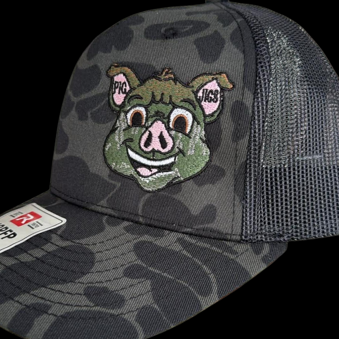 PIG JIGS LOGO EMBROIDERED HAT
