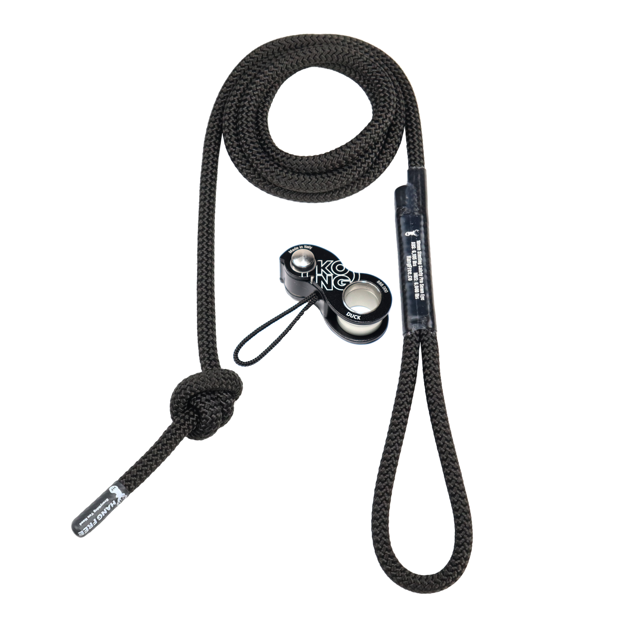 10mm BlackOut Deluxe Sewn Tether & Lineman's Belts
