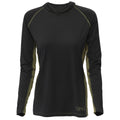 Women's Caviar Performance Hoody - Olive/Black