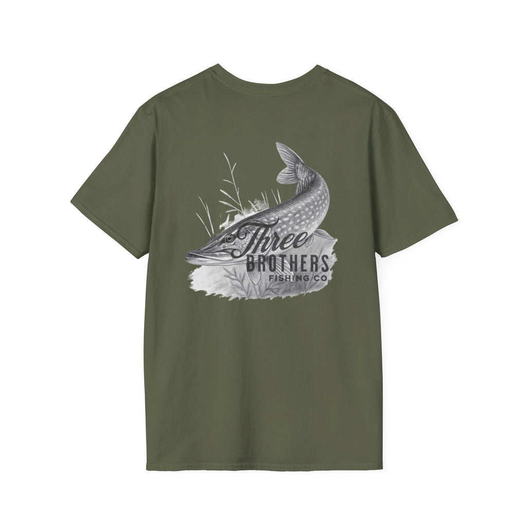 Three Brothers Fishing Co. Pike T-Shirt