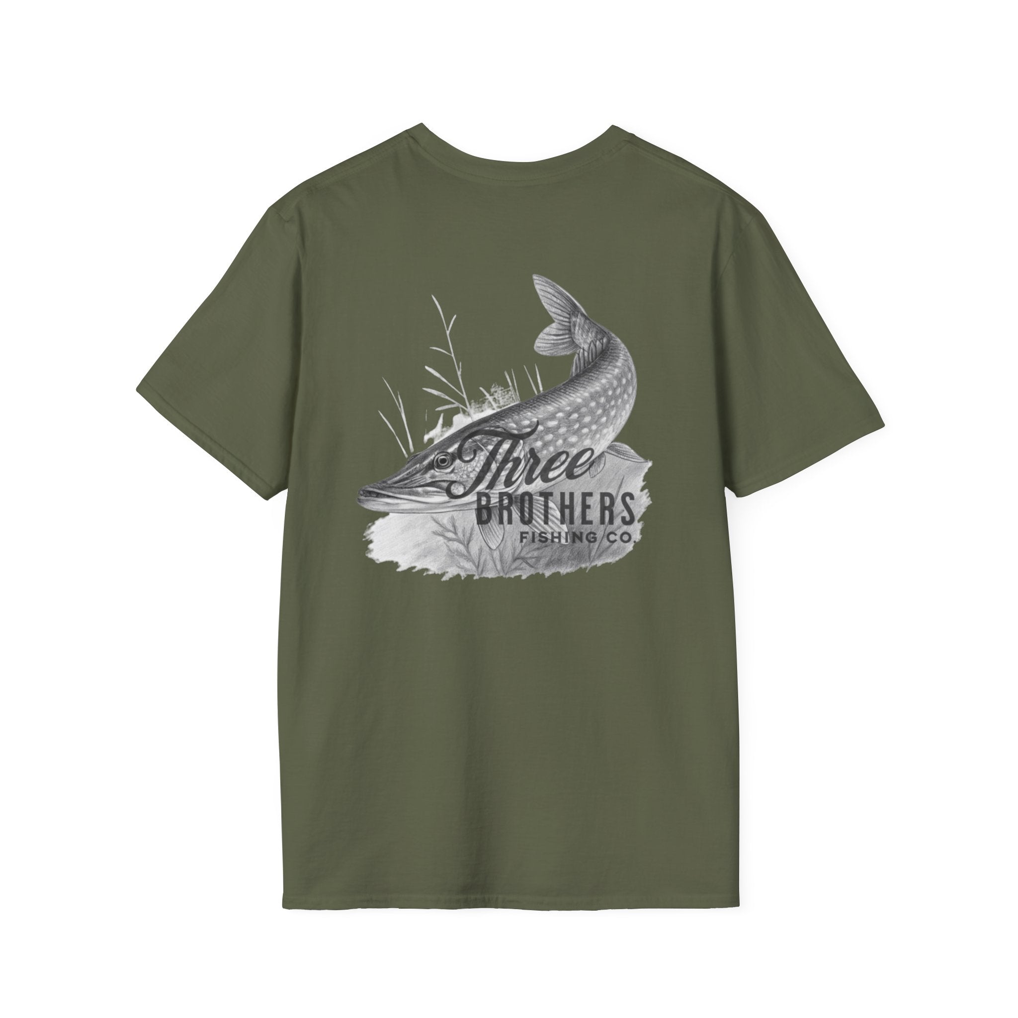 Three Brothers Fishing Co. Pike T-Shirt
