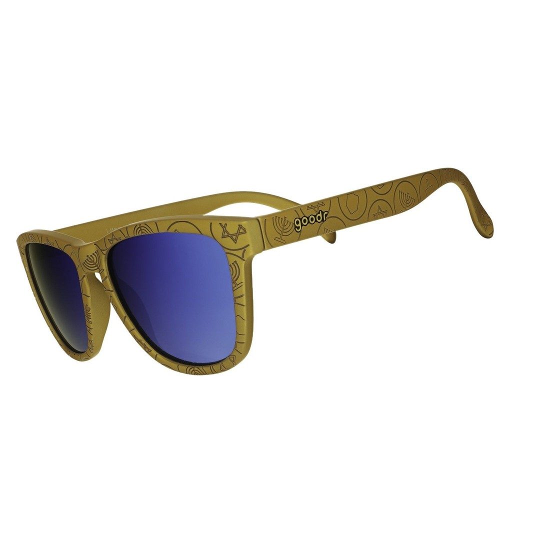 "I Have A Gelt Complex” Hanukkah OG Polarized Sunglasses