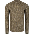 Drake Ol' Tom Mens Early Bird LS Performance Crew MO Bottomland XLarge