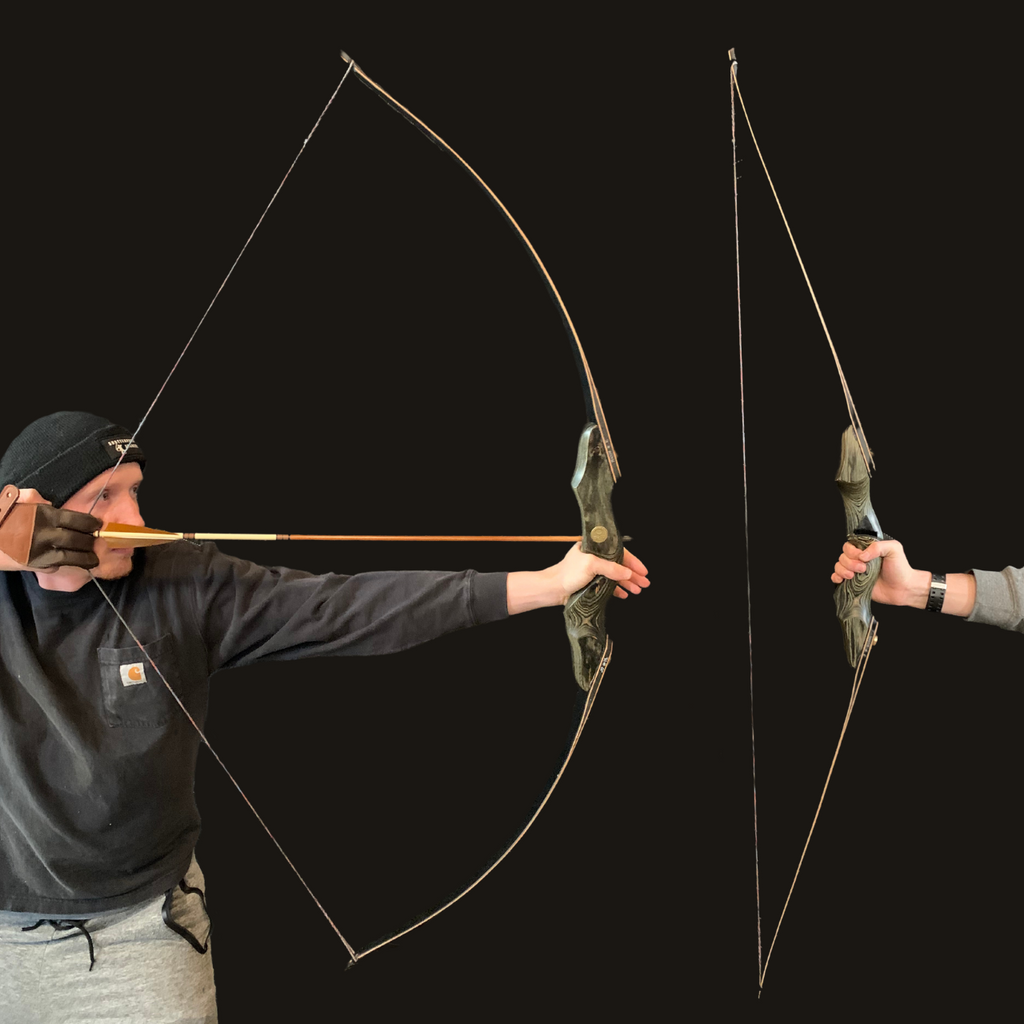 The INSPECTED Black Hunter Longbow MK1