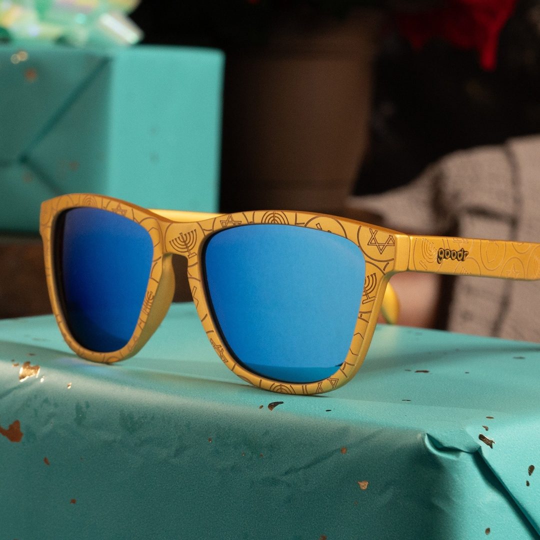 "I Have A Gelt Complex” Hanukkah OG Polarized Sunglasses