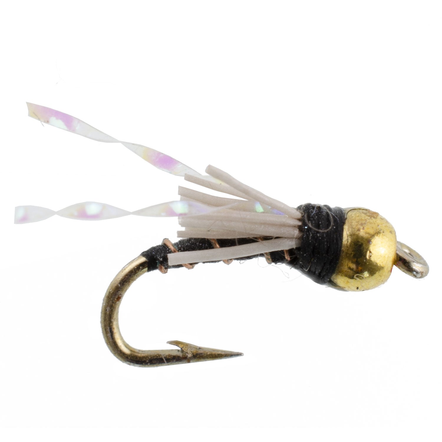Beadhead Black 3 Dollar Dip Serendipity Wet Fly Fishing Flies - 6 Flies Hook Size 18