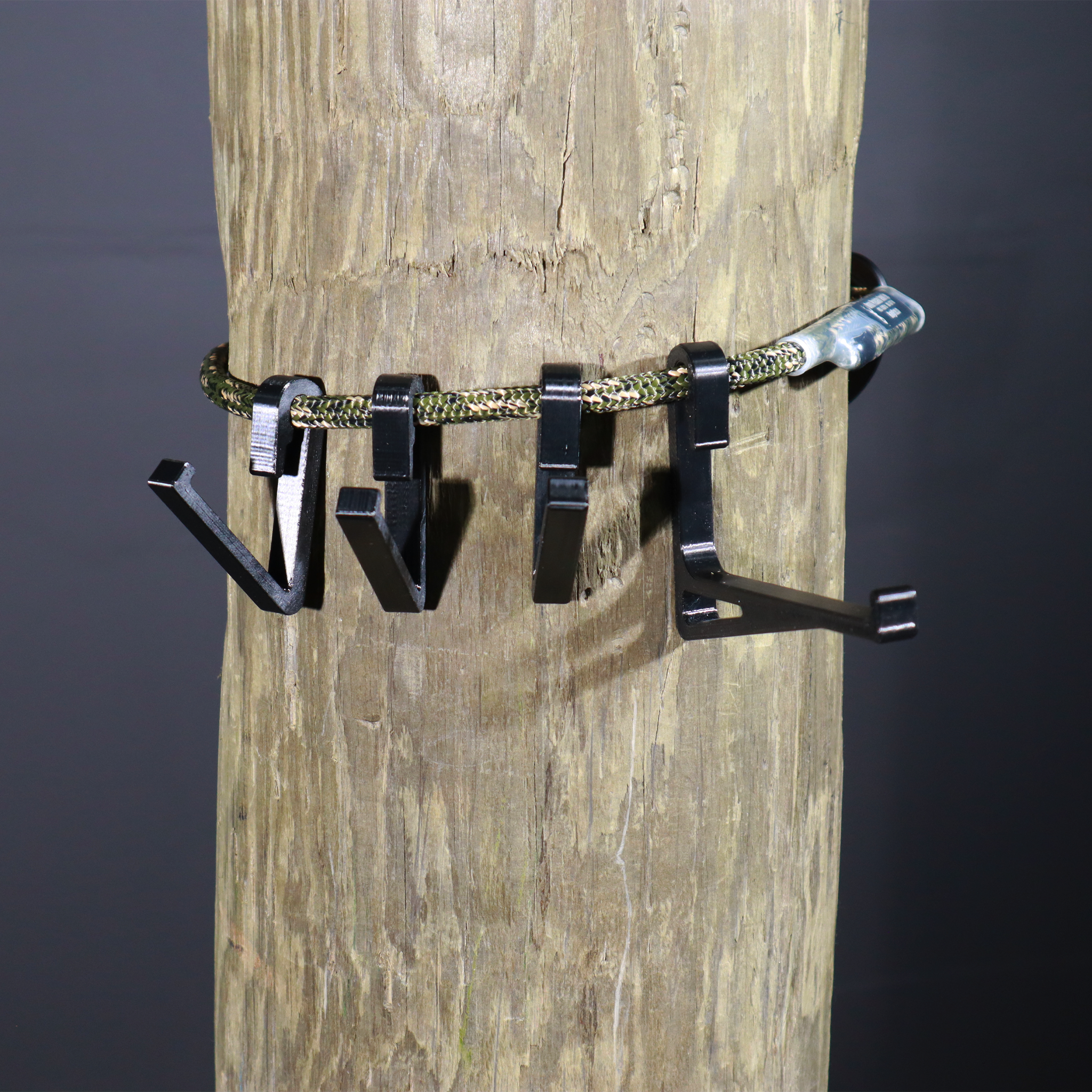 3D Printed Gear Hanger For Rope
