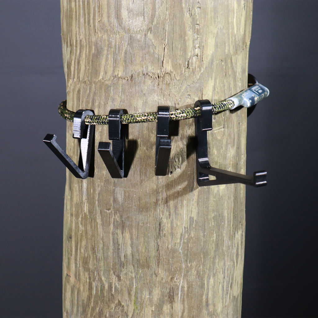 3D Printed Bow Hanger For Rope