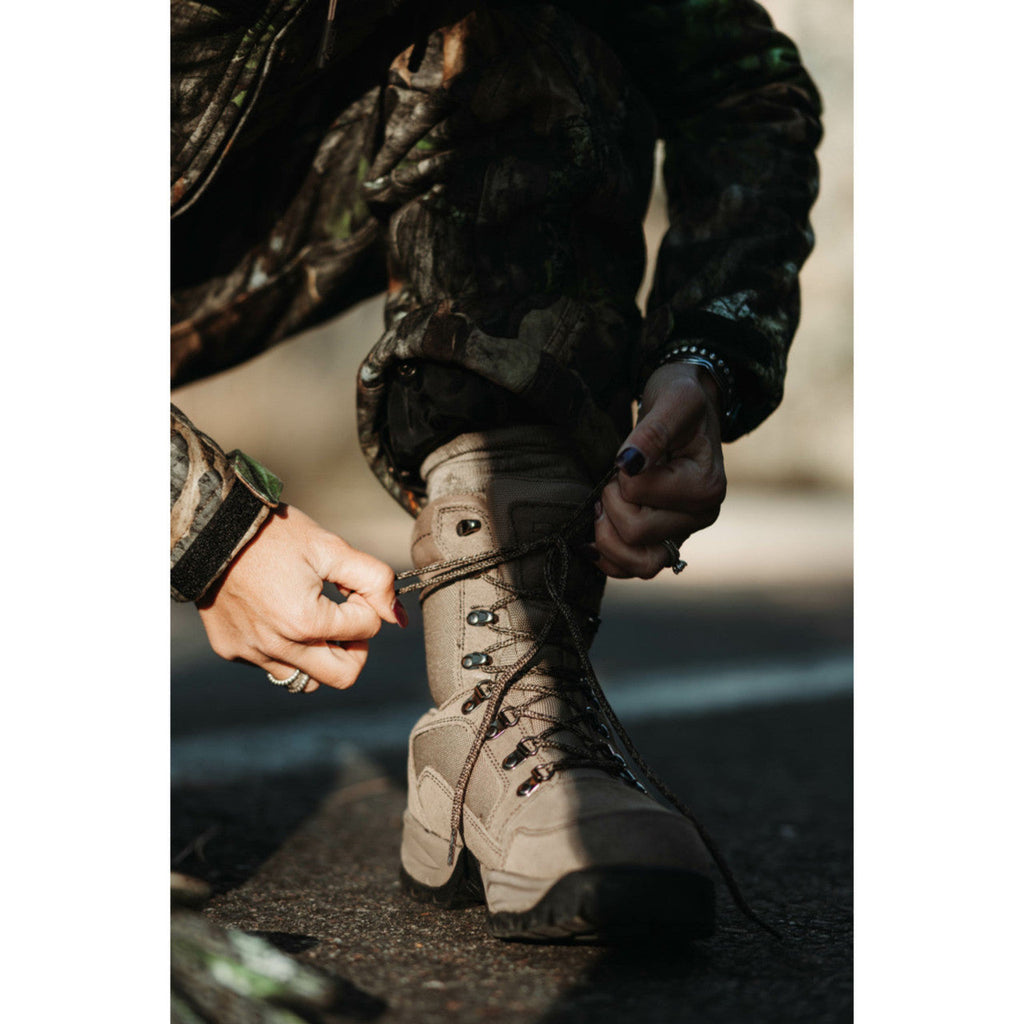 Lace Up Boot - 600 Gram - Nubuck Tan