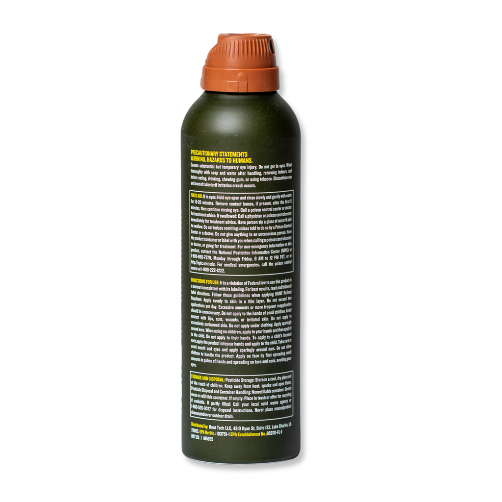HUNT - Scent-Free, DEET-Free Insect Repellent Spray