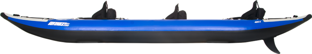 The 420x Explorer Inflatable Kayak - Pro Carbon Package