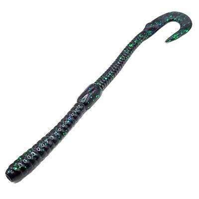 Curl Tail 6" - Pumpkin Pepper Green Flakes