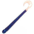 Ring Worm  4"- Electric Blue Pearl Tail