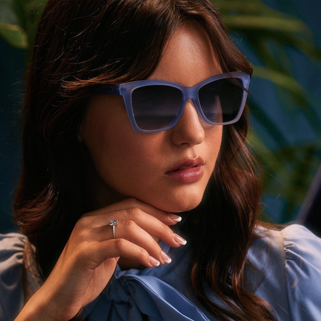 "You'll Forget-Me-Not" Polarized Pop G Sunglasses