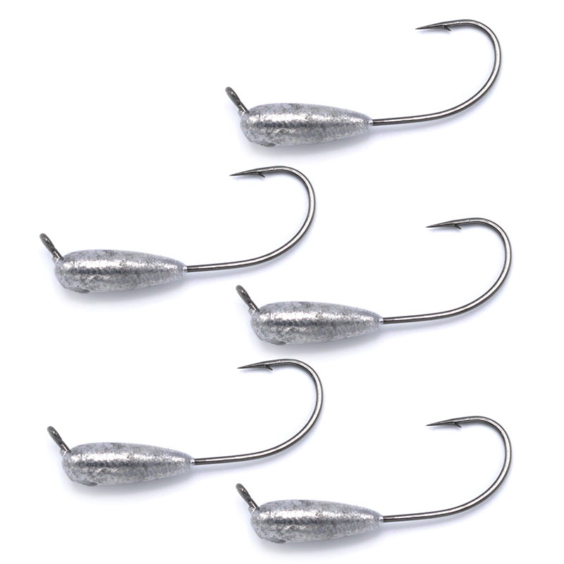 60 Degree Tube Bait Jig Head Pack of 4