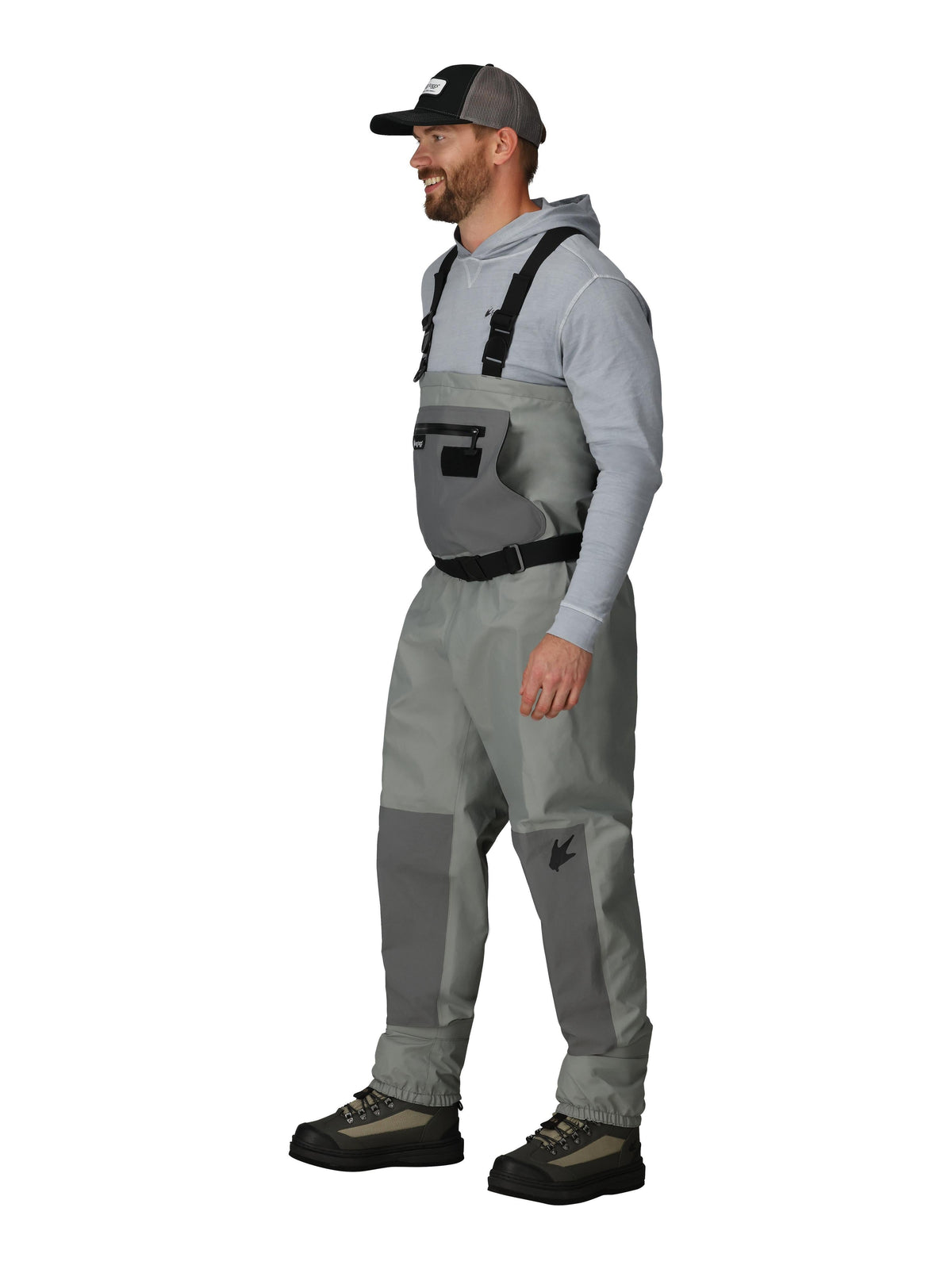Men's Hellbender PRO SF Chest Wader | Gray