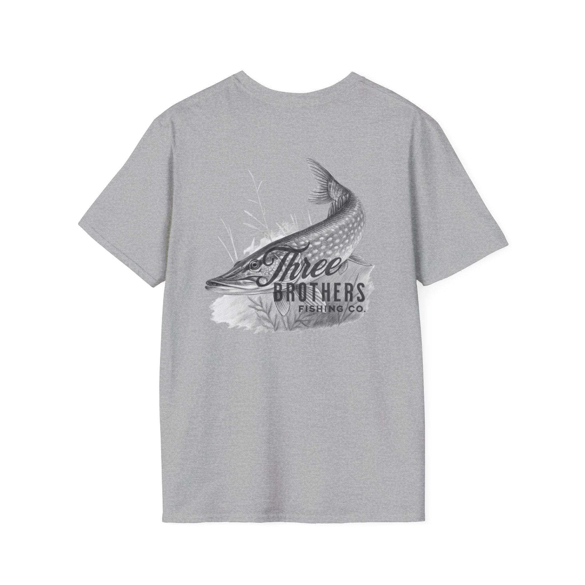 Three Brothers Fishing Co. Pike T-Shirt