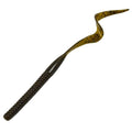Ribbon Tail Worm 6" - Green Pumpkin