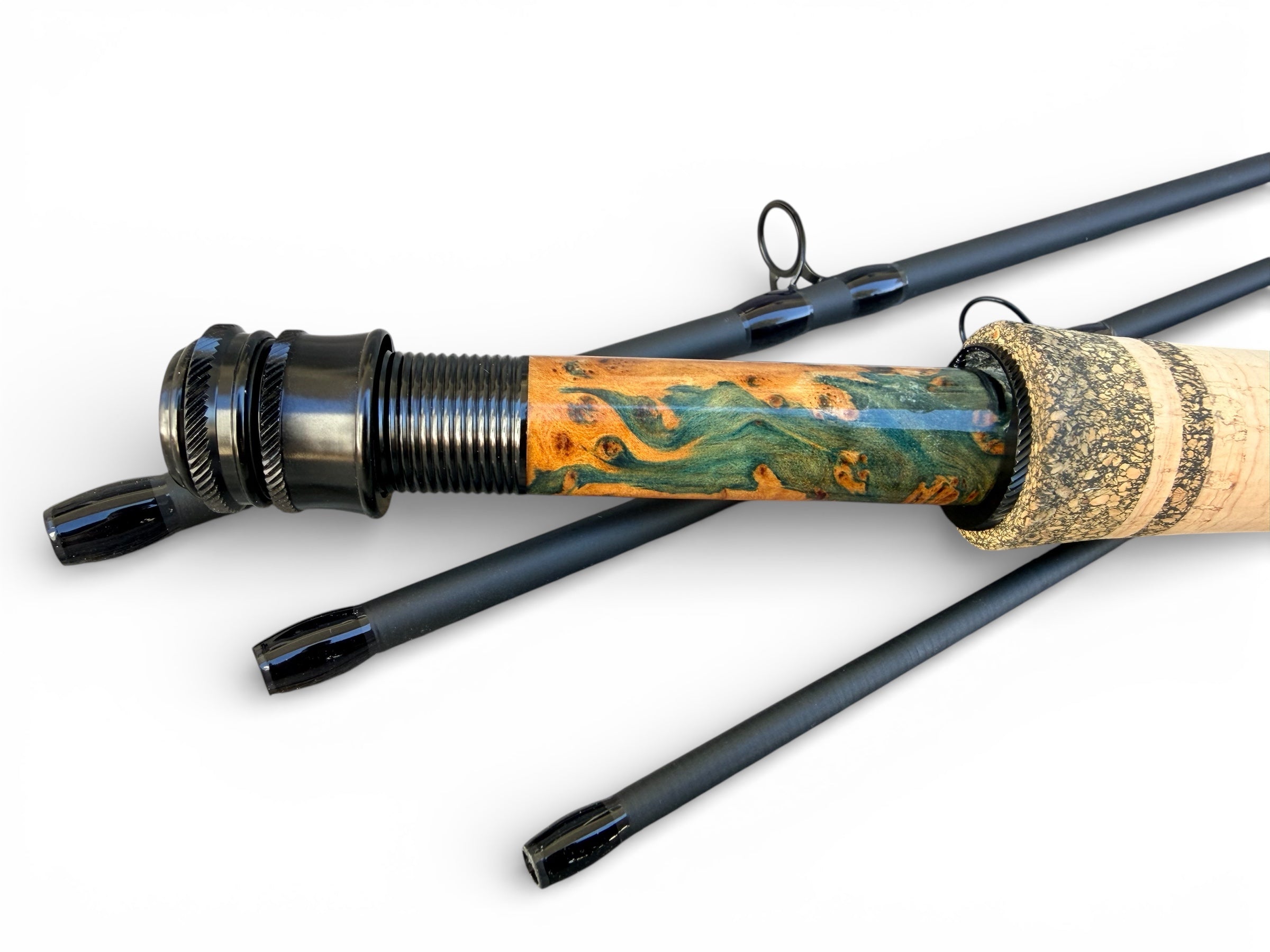 Tidewater Virtue 5wt 9ft - Blue Burl X Blackout