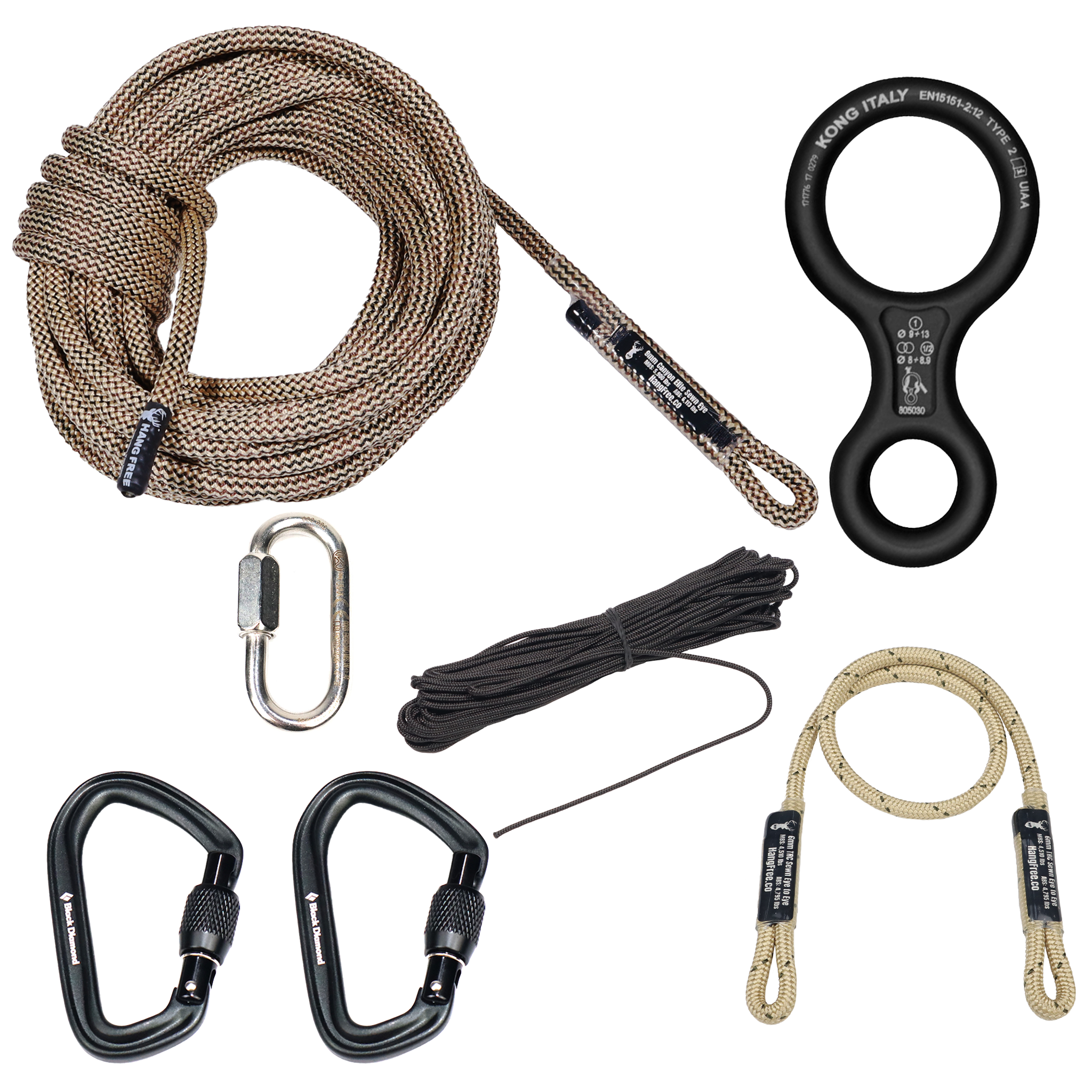 9mm 'Ghost' Standard One Stick/Rappel Kit