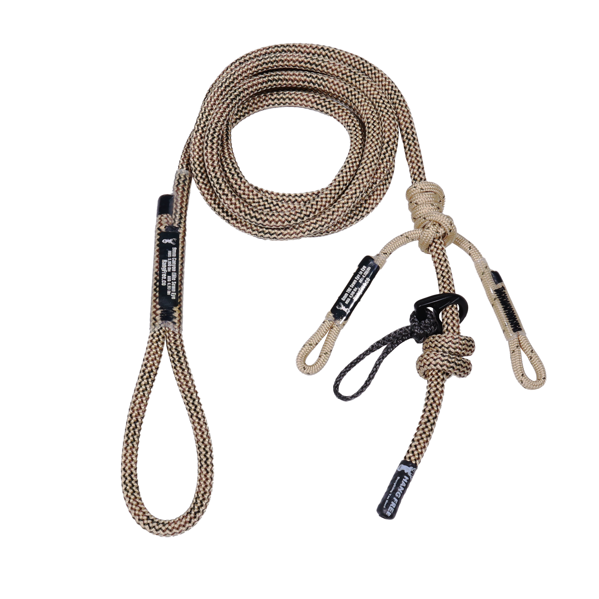 9mm 'Ghost' Standard Sewn Tree Tether & Lineman's Belts.