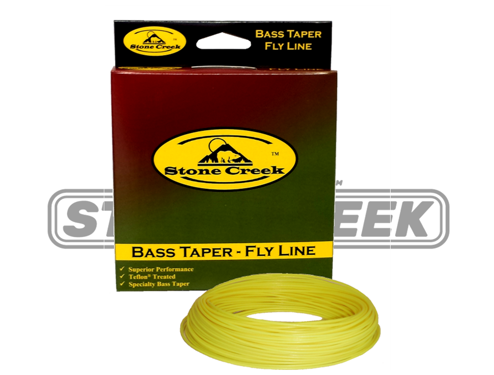 Bass Taper Fly Line - 9wt. & 10wt. - Yellow