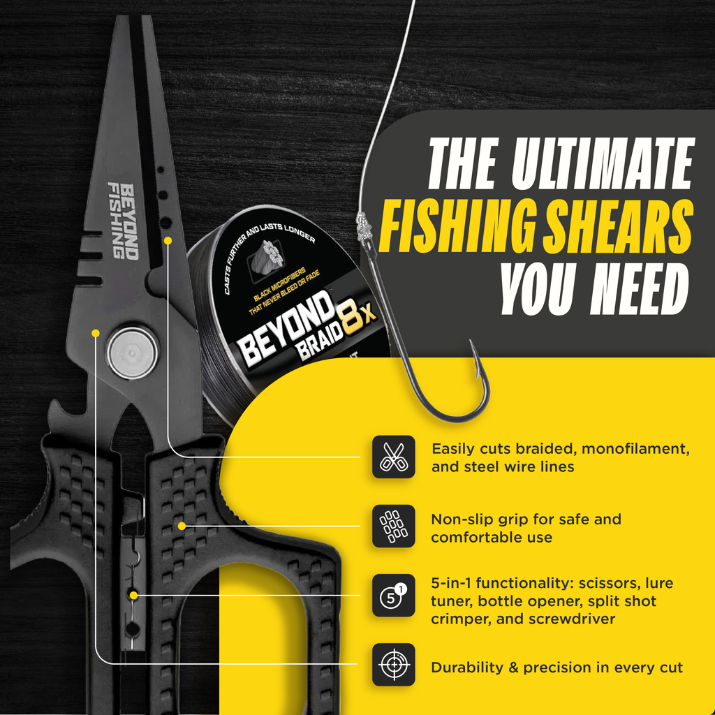 Beyond Fishing 6.5" Pro Scissors