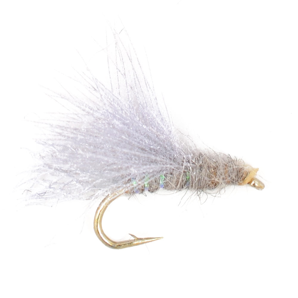 CDC Baetis Emerger BWO Wet Fly Fishing Flies - 1 Dozen Flies Hook Size 20