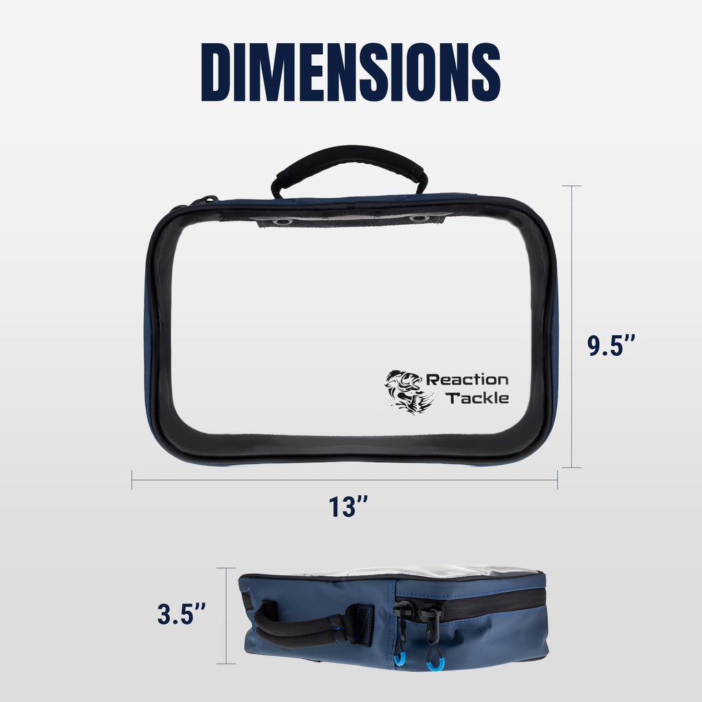 Reaction Tackle Clear Bait Binder and Tackle Storage