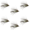 Carey Special Soft Hackle Grouse and Olive Wet Fly - 6 Flies Hook Size 10