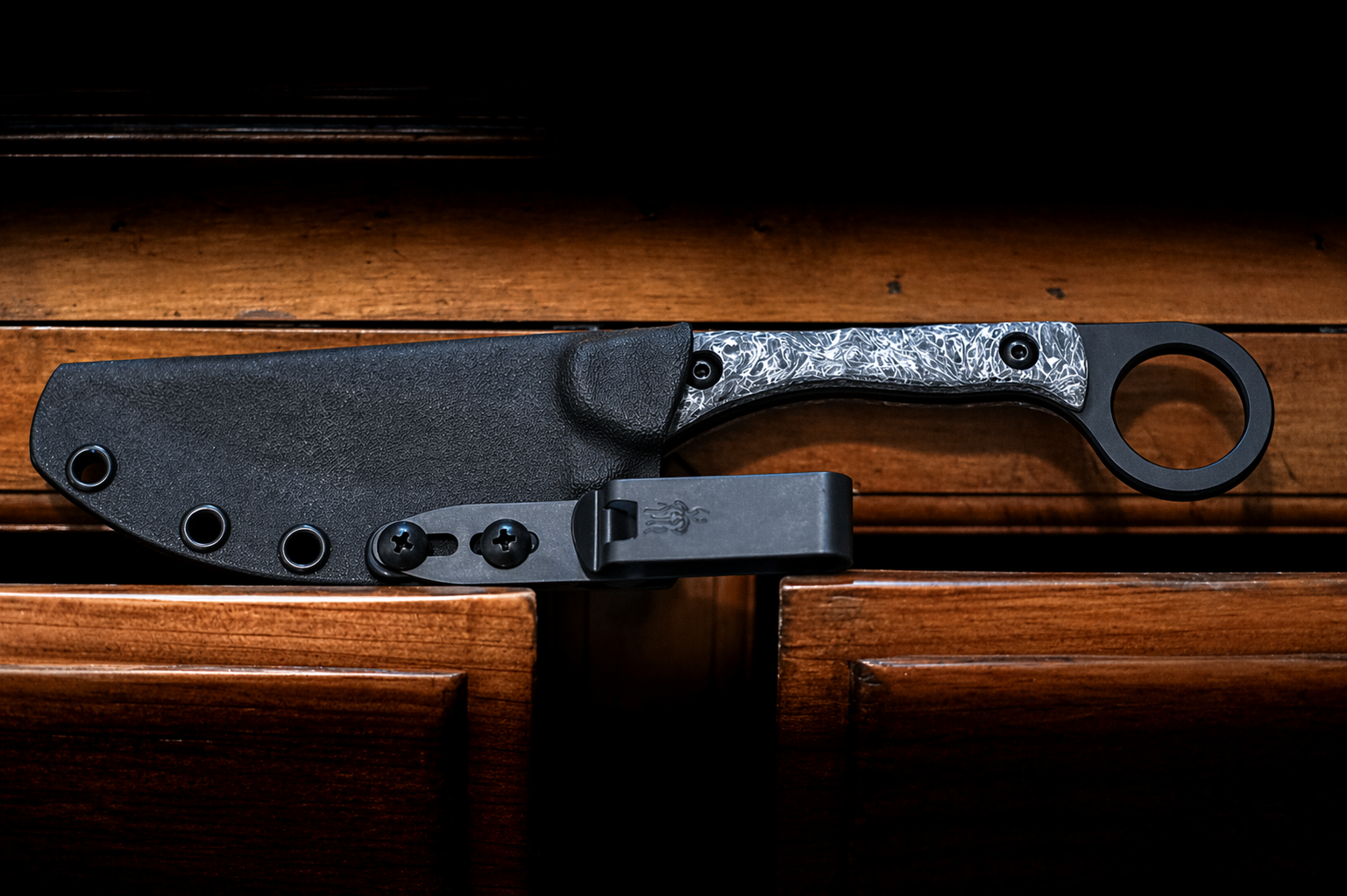 Typhoon EDC | Polar White Fat Carbon [LIMITED RUN]
