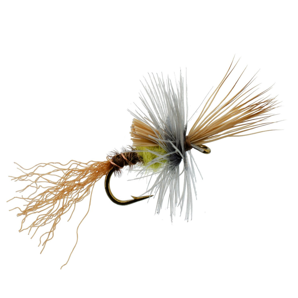 Pale Morning Dun PMD Cripple Mayfly 6 Flies Hook Size 18