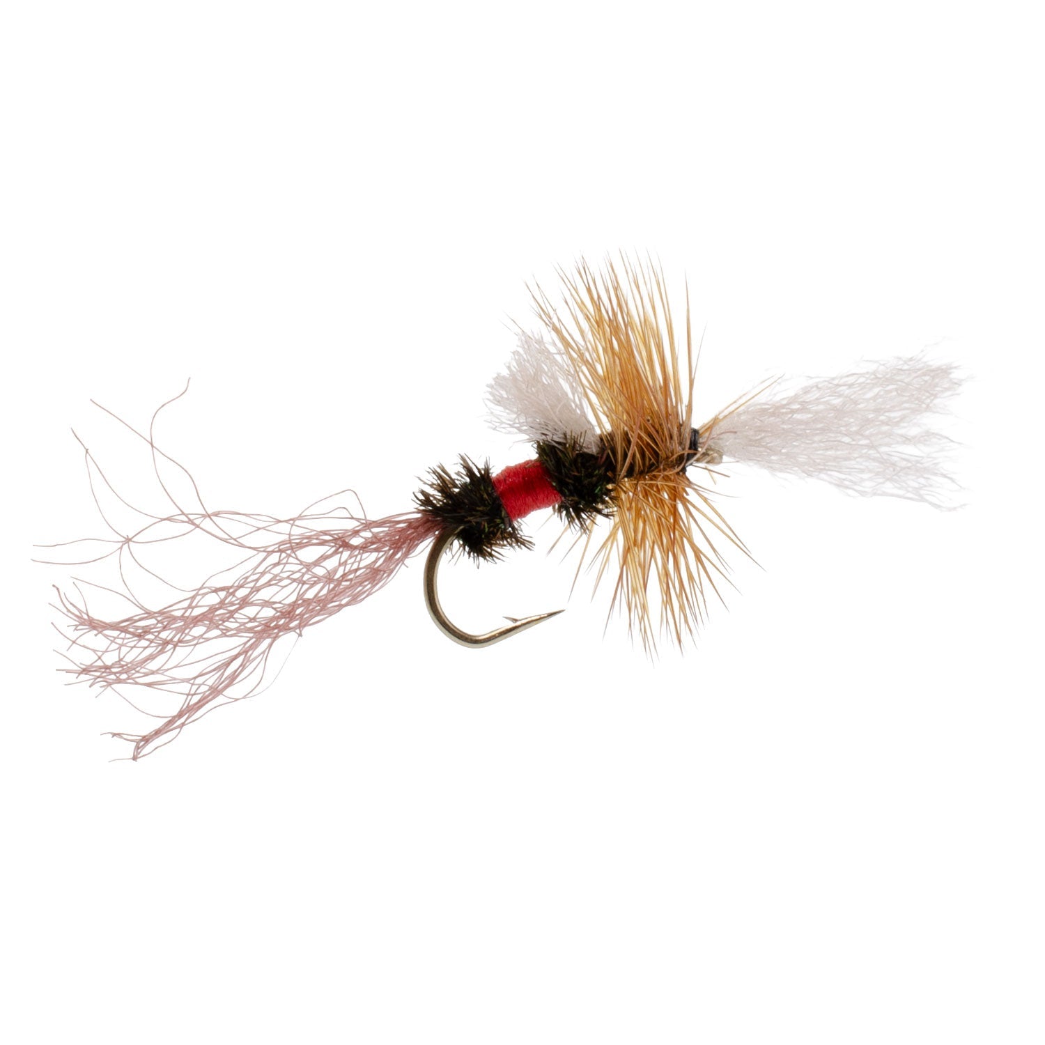 Royal Wulff Cripple Mayfly - Caddis Emerger - 1 Dozen Flies Hook Size 14