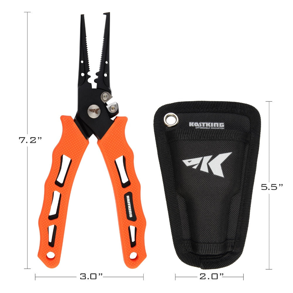 KastKing Cutthroat Saltwater Resistant Stainless Steel Pliers
