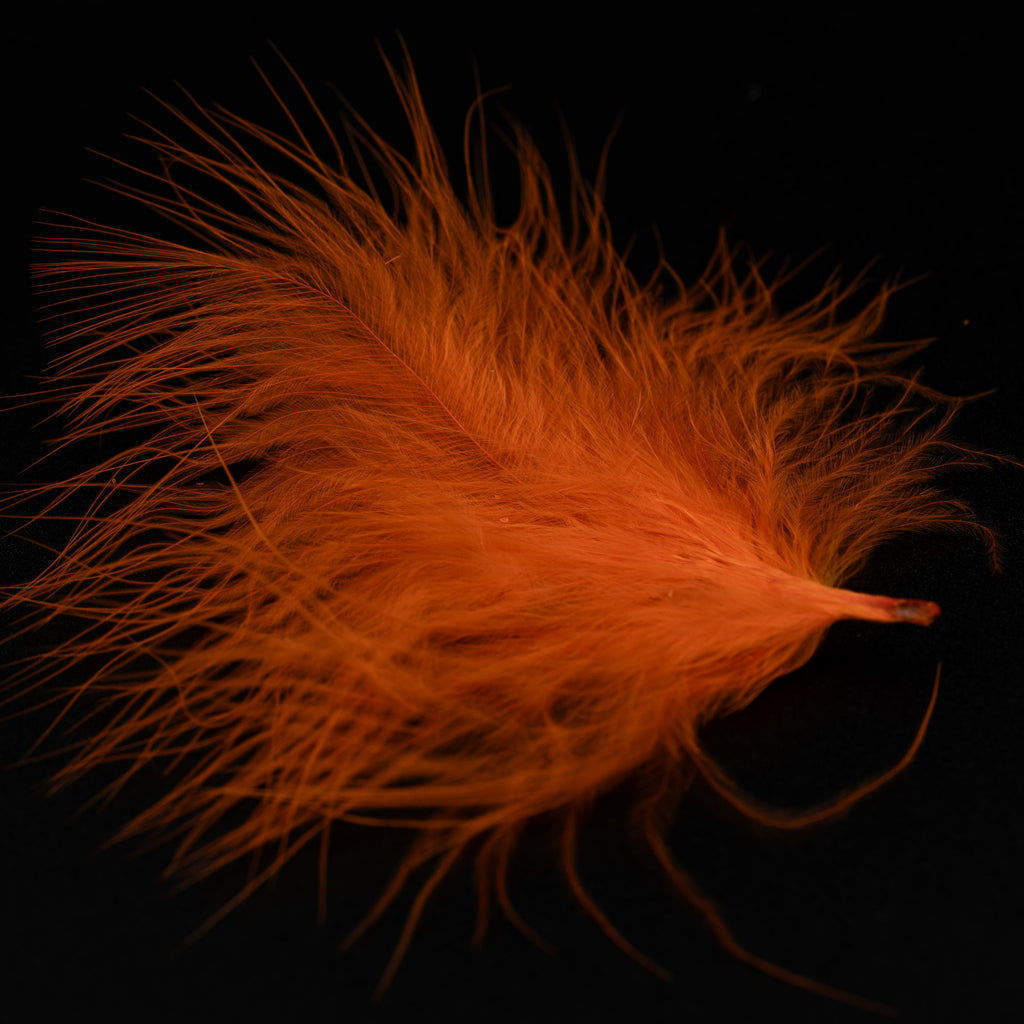 Finatics Premium Loose Marabou – 3" to 5" Plumes- Finatics Fly Company