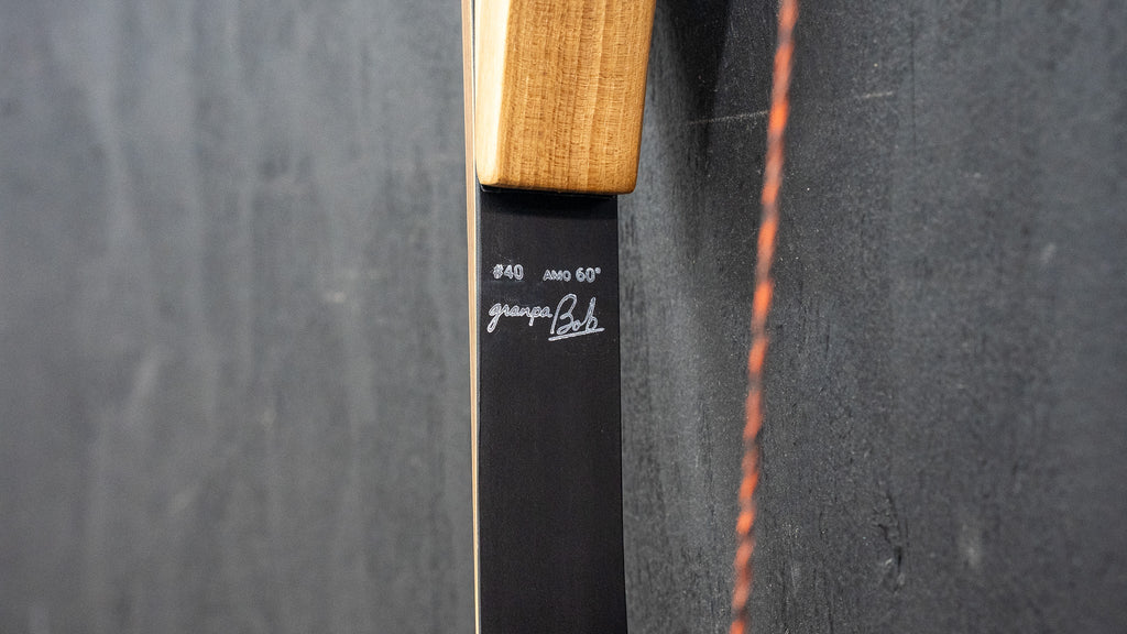 The Bob Garner – USA-Made Takedown Recurve Bow - 4 Week Lead time