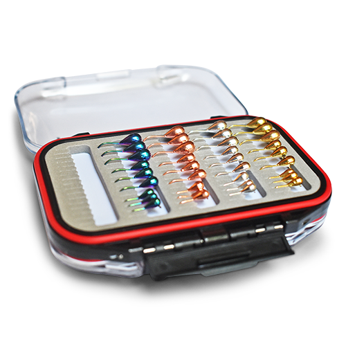 36 PIECE METALLIC TUNGSTEN JIG SET WITH PREMIUM BOX