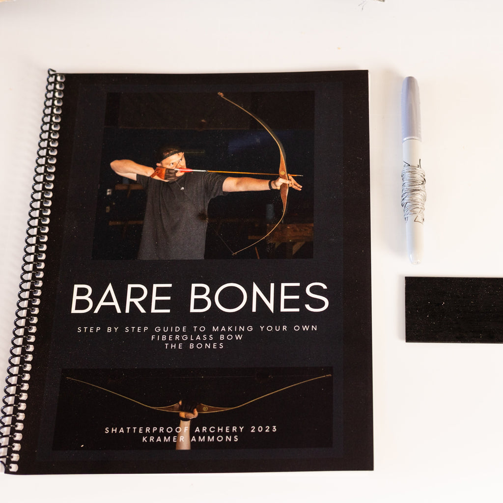 The Bare BONES - Fiberglass Bow Kit - 4 Week lead time