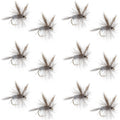 Dark Hendrickson Classic Dry Fly - 12 Flies Size 16