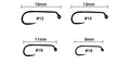 Barbless Jig Fly hook 9030