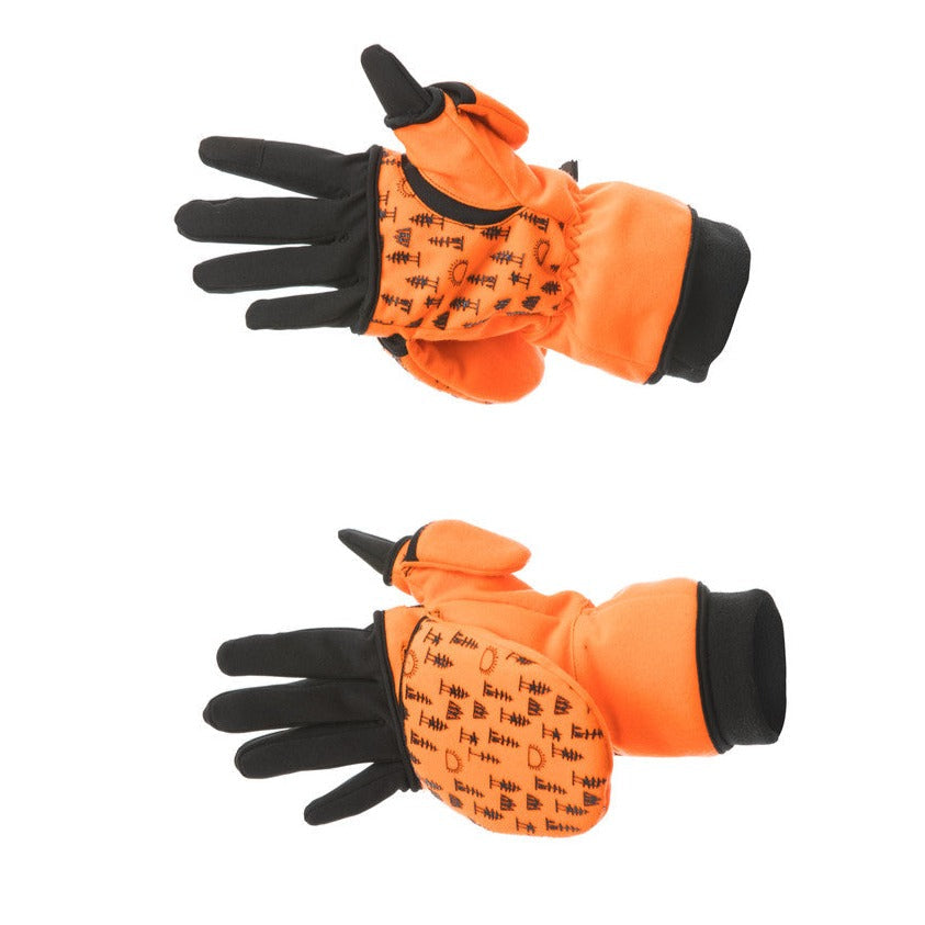 Flip Top 3.0 Mitten with Liner Glove - Blaze