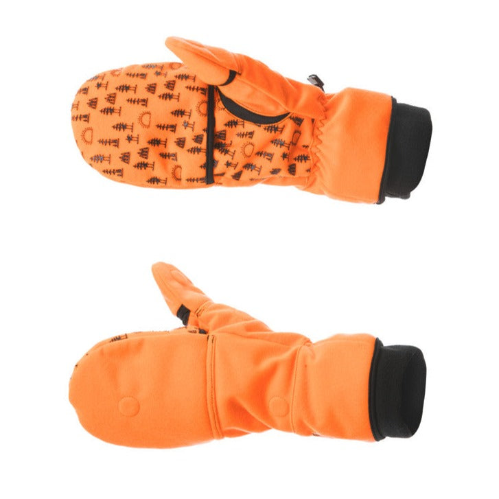 Flip Top 3.0 Mitten with Liner Glove - Blaze