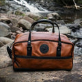 Bison Leather Weekender Duffel