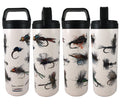 Bunch of Flies Hot/Cold Beverage Bottle-20 Oz., White