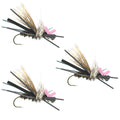3 Pack Gypsy King Hopper Foam Body Grasshopper Fly - Hook Size 10