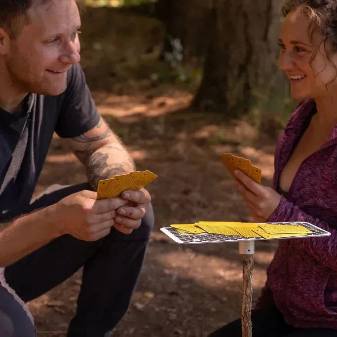 Honey Bee Camping Table - Keep Food & Drinks Off the Dirt