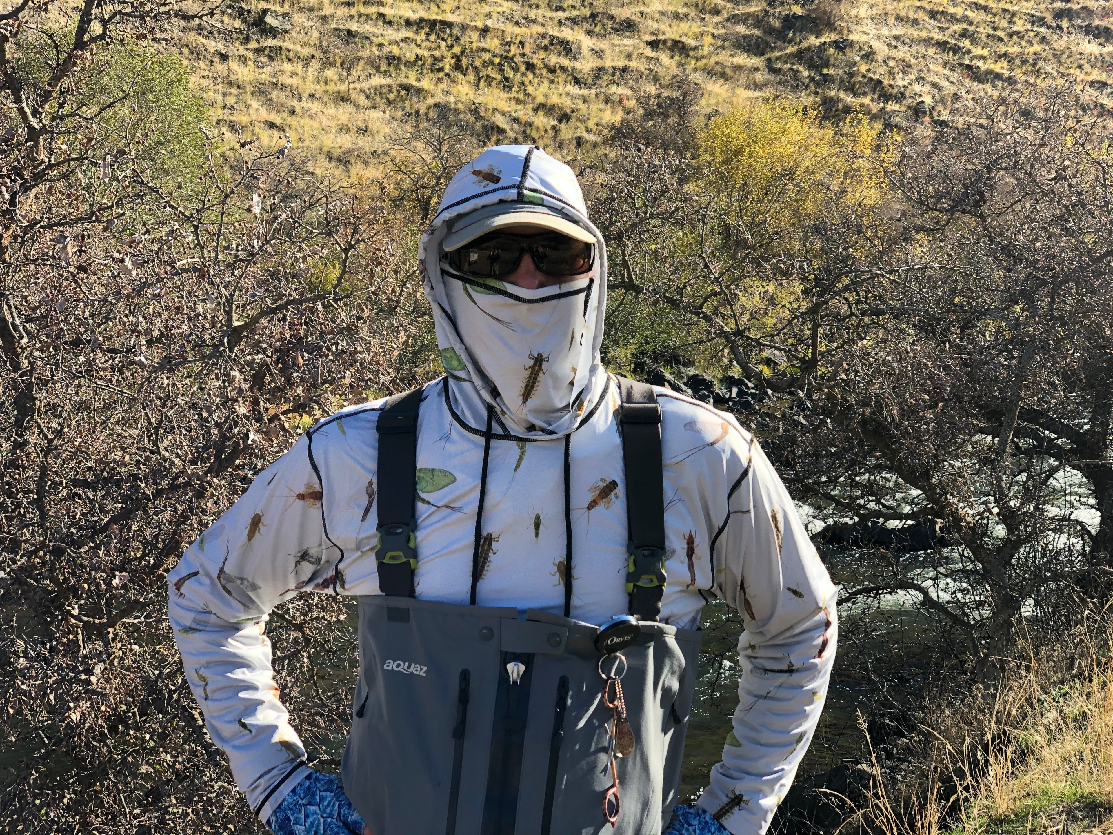 Mayfly Graphic Fishing Hoodie