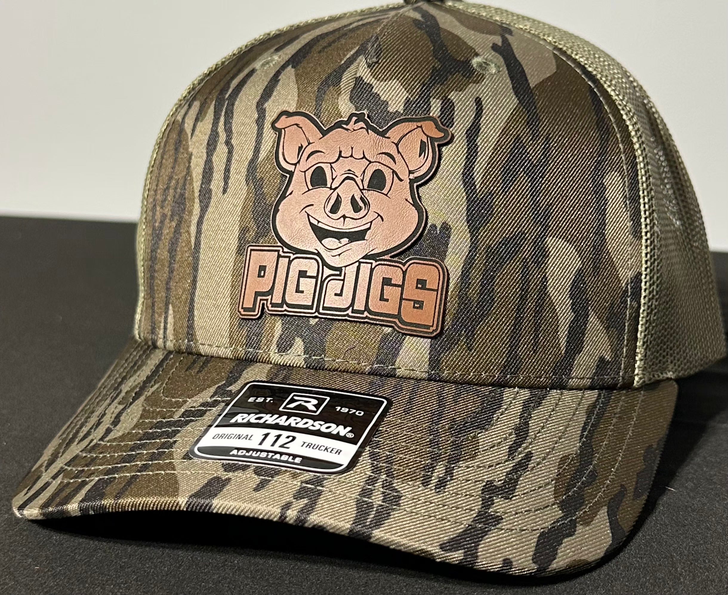 PIG JIGS LEATHER PATCH HAT