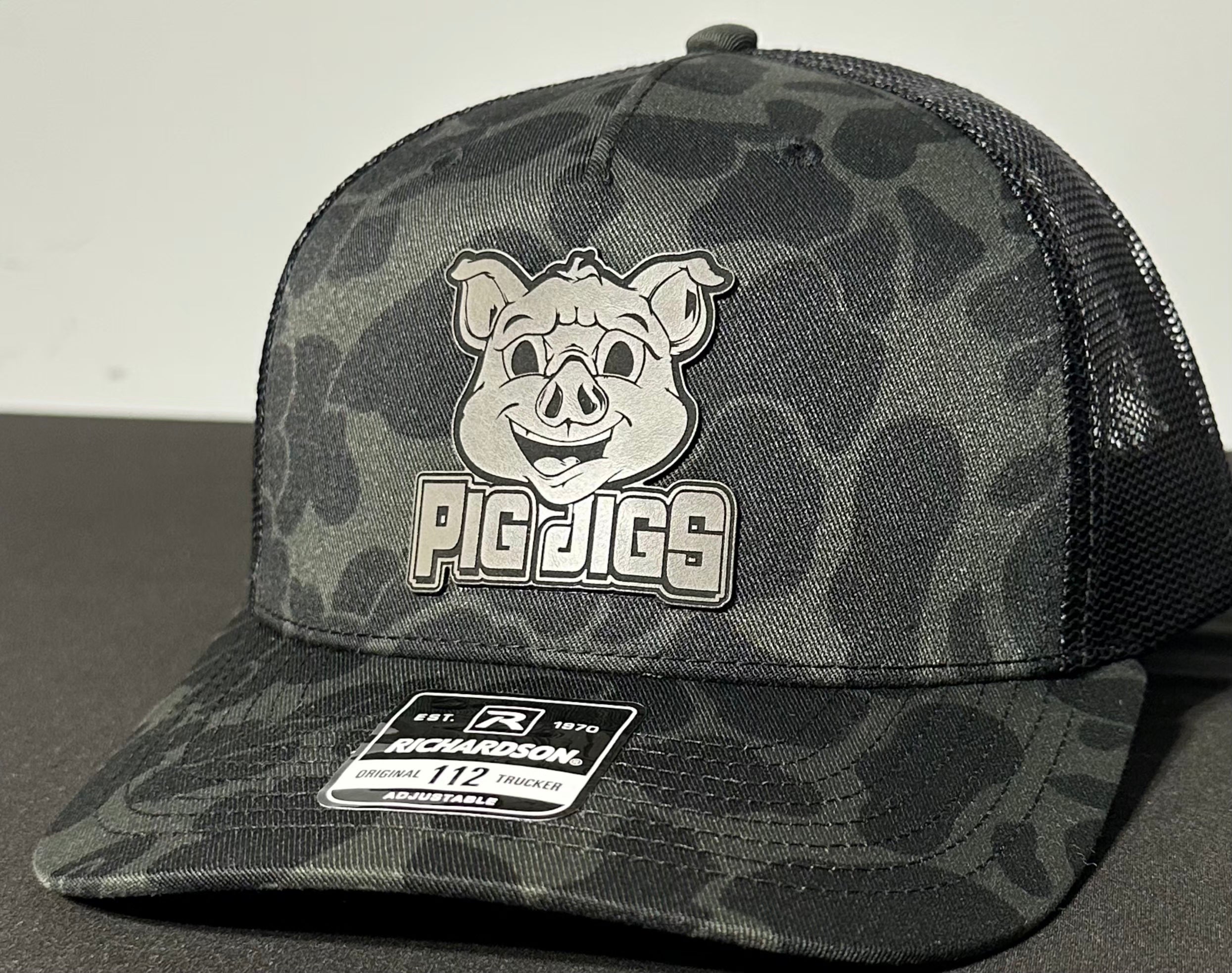 PIG JIGS LEATHER PATCH HAT