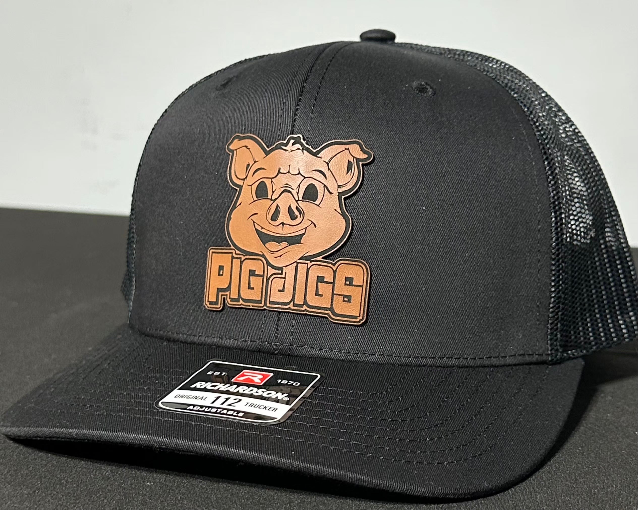 PIG JIGS LEATHER PATCH HAT